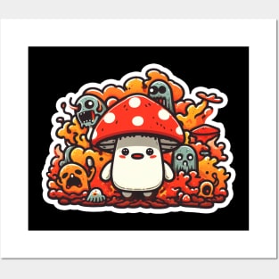 Mushroom Underworld Posters and Art